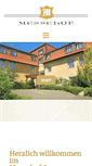 Mobile Screenshot of hotel-messehof.de